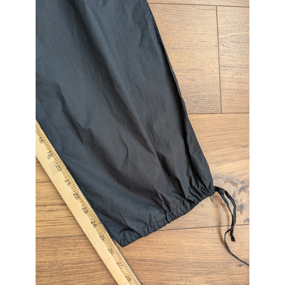 Ulla Johnson Amalie Jumpsuit Black Square Neck Puff Sleeve Tie Waist 8 READ - Picture 15 of 16